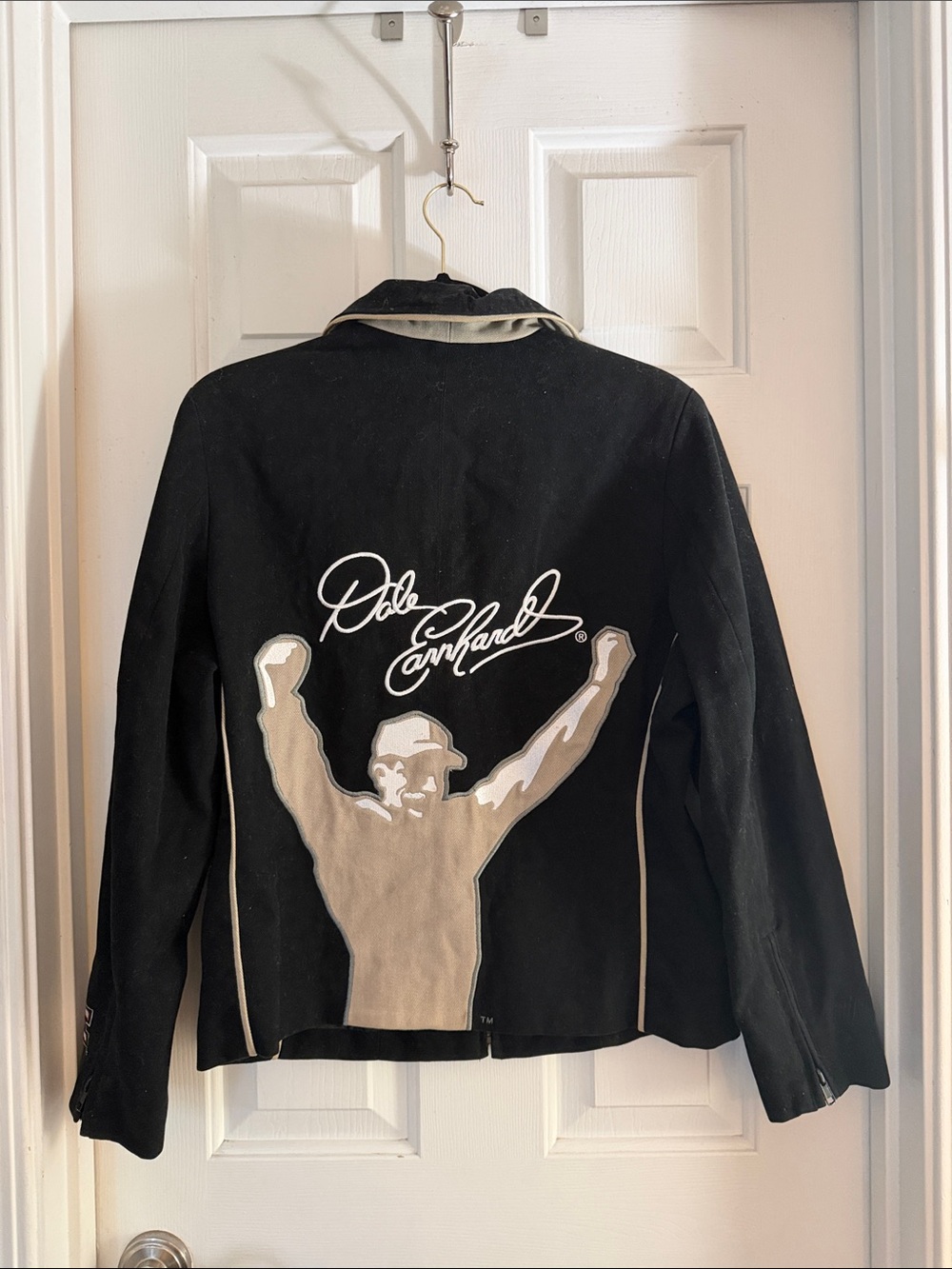 Vintage chase authentic women’s dale earnheart Black & Beige Women's Jacket med
